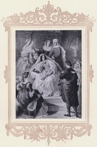 Leonore, Torquato Tasso von Wilhelm von (after) Kaulbach