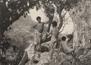 Studie männlicher Akte, ca. 1900 von Baron Wilhelm von Gloeden