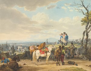 Österreichische Soldaten, spätes 18.-19. Jahrhundert