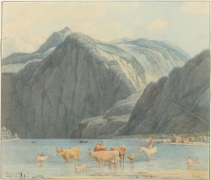 Königsee mit den Klippen von St. Bartholomä