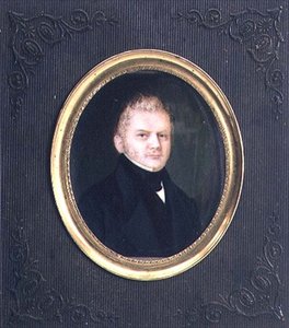 Porträt von Alexander Muravyov, ca. 1840 von Wilhelmina Feodorovna Gebhard