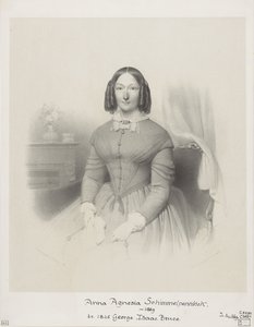 Porträt von Anna Agnesia Bruce-Schimmelpenninck