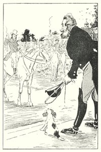Florac in Reitstiefeln und Hirschlederhosen (Lithografie) von Will Owen