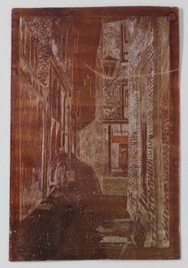 Alte Straße in Rijswijk oder Scheveningen von Willem Adrianus Grondhout (signed by artist)