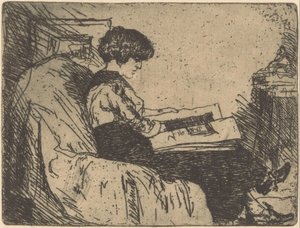 Porträt von Martha Grondhout-Heshusius von Willem Adrianus Grondhout (signed by artist)