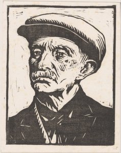 Porträt eines unbekannten Mannes von Willem Adrianus Grondhout (signed by artist)