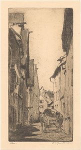Ulm von Willem Adrianus Grondhout (signed by artist)