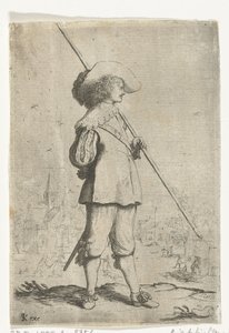 Stehender Soldat von Willem Basse (attributed to)