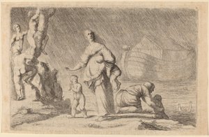 Noahs Arche und die Sintflut von Willem Basse