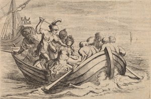 Die Ermordung von Pompeius, 1634