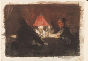 Bei der Lampe von Willem Bastiaan Tholen