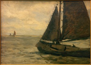 Segelnder Botter von Willem Bastiaan Tholen