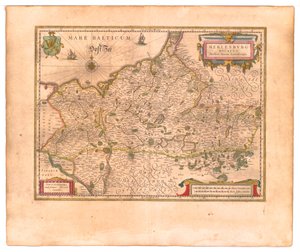 Herzogtum Mecklenburg von Willem Blaeu