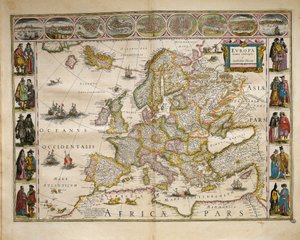 Aus Theatrum Orbis Terrarum von Willem Bleau, Amsterdam von Willem Blaeu