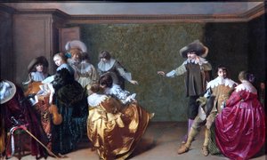 Eine musikalische Gesellschaft, 17. Jahrhundert