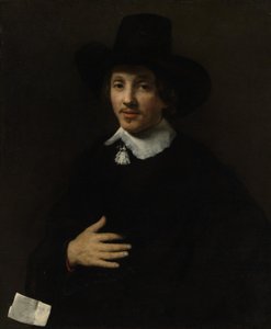 Selbstporträt eines Mannes, 1653 oder 1655 von Willem Drost