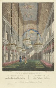Innenansicht des Königlichen Palastes Amsterdam