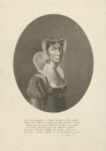 Porträt von Wilhelmina Frederica Louisa, Königin der Niederlande von Willem Hendrik Hoogkamer