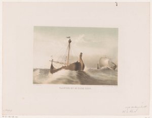 Schiff, 11. Jahrhundert von Willem Jacob Hofdijk