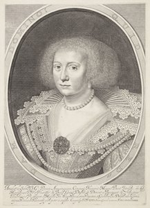 Porträt von Amalia von Solms