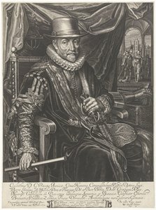 Porträt von Wilhelm I., Prinz von Oranien von Willem Jacobsz Delff