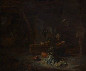 Innenansicht einer Küche, ca. 1642-44