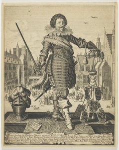 Frederik Hendrik, Prinz von Oranien, ca. 1634 (Stich) von Willem Outgertsz Akersloot