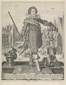 Porträt von Friedrich Heinrich, Prinz von Oranien von Willem Outgertsz. Akersloot