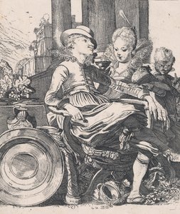Das verliebte Paar: Lucelle und Ascagnes, 1616