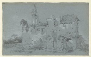 Ruine der Abtei von Rijnsburg