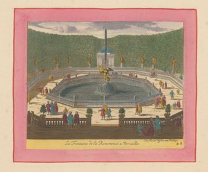 Brunnen des Ruhms in den Gärten von Versailles