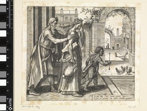 Vertreibung von Hagar und Ismael (Geschichte von Hagar und Ismael) von Willem Thibaut