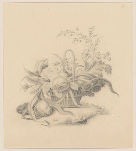 Körbchen mit Blumen