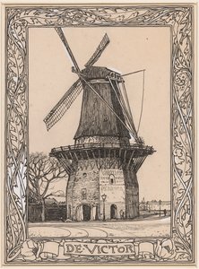De Victor, Mühle in Amsterdam von Willem Wenckebach