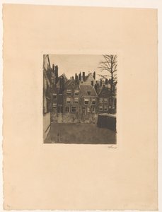 Groenendaal in Rotterdam von Willem Witsen (signed by artist)