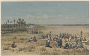 Die Eroberung von Toemoelit während der Expedition von Samalangan, 26. August 1877 von Willem de Famars Testas