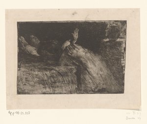 Liegende Frau
