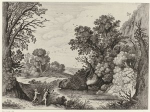 Landschaft mit Pan und Syrinx