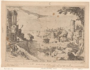 Landschaft mit den Emmausjüngern