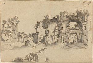 Die Caracalla-Thermen, Rom