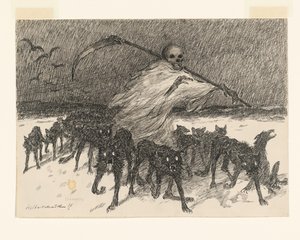 Hunger von Willem van Schaik (signed by artist)