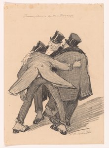 Stützpfeiler der Gesellschaft von Willem van Schaik (signed by artist)
