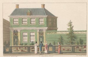 Pand aan Oostzijde 219 te Zaandam, 1824 von Willem van Senus