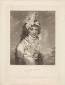 Porträt von Caroline Amalia Elisabeth von Braunschweig-Wolfenbüttel