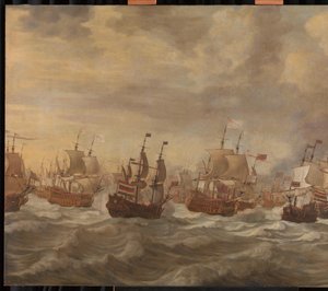 Episode aus der Vier-Tage-Seeschlacht (11.-14. Juni 1666)