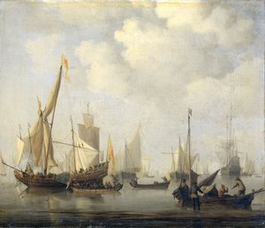 Ruhige See von Willem van de Velde (II)