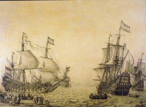 Das niederländische Schiff 