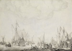 Die Königlichen und Staatlichen Yachten von Willem van de the Elder Velde