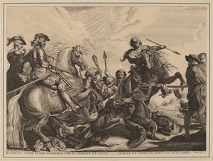 Die Wolfsjagd von Willem van der Leeuw after Sir Peter Paul Rubens