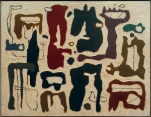 Afrikanische Erzählung von Willi Baumeister